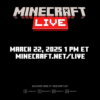 「Minecraft Live 2025」は3月23日放送。未公開の新要素を発表へ